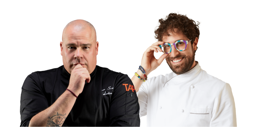 Chef Scott Valentine e Mirko Ronzoni