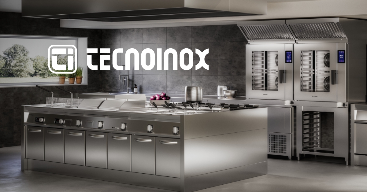 Cucina con prodotti professionali Tecnoinox